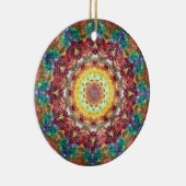 Reiche Indien-Mandala-Verzierung Keramikornament (Rechts)