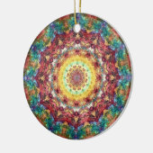 Reiche Indien-Mandala-Verzierung Keramikornament (Links)