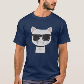 Reiche Katze Retro T-Shirt