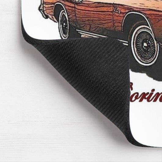 Reiche korinthische lederne Mausunterlage Mousepad (Ecke)