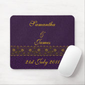 Reiche lila Hochzeit Mousepad (Mit Mouse)