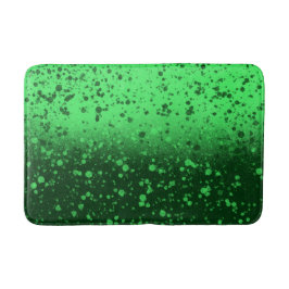 Reiche Smaragd-Minimalist-Kunst Badematte