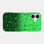 Reiche Smaragd-Minimalist-Kunst iPhone 16 Hülle (Rückseite (Horizontal))