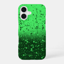 Reiche Smaragd-Minimalist-Kunst iPhone 16 Hülle
