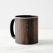 Reiche Tasse aus Holz (Vorderseite Links)