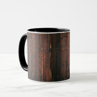 Reiche Tasse aus Holz