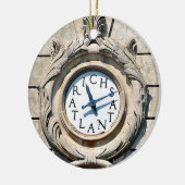 Reiche Uhr, reicher Uhrenatlanta, reiche Uhr Keramik Ornament (Links)