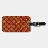 Reiche Urlaubsreise Gepäckanhänger (Vorderseite horizontal)