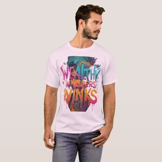Reiche Whispers Winks T-Shirt (Vorne ganz)