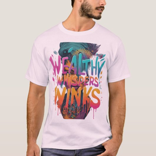 Reiche Whispers Winks T-Shirt (Vorderseite)