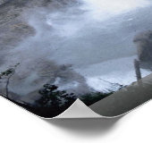 Reichenbach Falls, Schweiz Poster (Ecke)