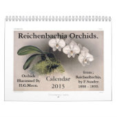 Reichenbachia Orchideen 2015 Kalender (Titelbild)