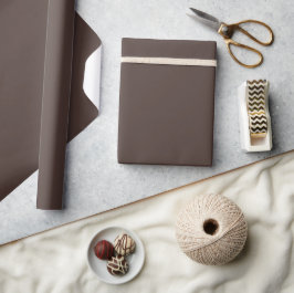 Reicher Espresso Geschenkpapier