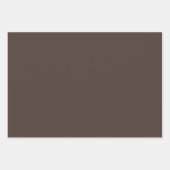 Reicher Espresso Geschenkpapier Set (Vorderseite 2)