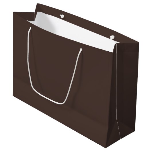 Reicher Espresso Große Geschenktüte (Vorderseite Schrägansicht)