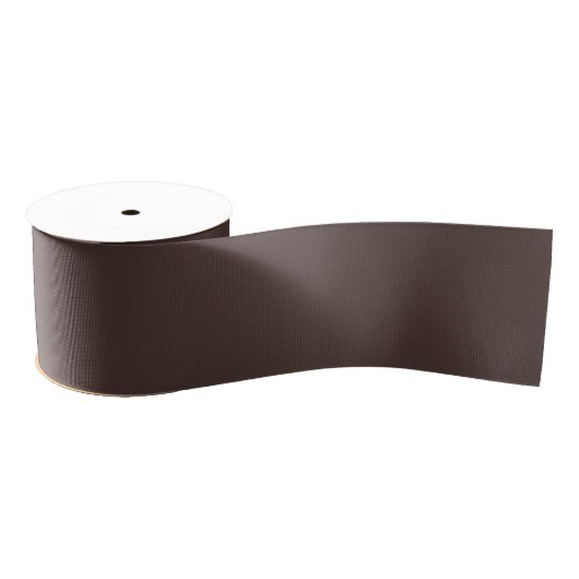 Reicher Espresso Ripsband (Spule)