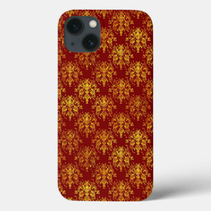 Reicher Feiertags-Damast Case-Mate iPhone Hülle