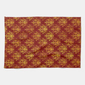 Reicher Feiertags-Damast Handtuch (Horizontal)