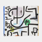 Reicher Hafen, Paul Klee Fleecedecke (Vorderseite (Horizontal))