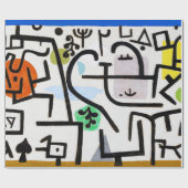 Reicher Hafen, Paul Klee Geschenkpapier (Flach)