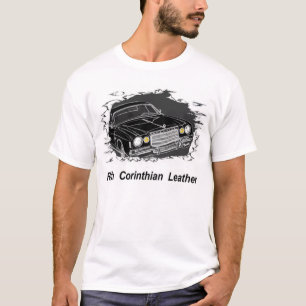 Reicher korinthischer lederner T - Shirt