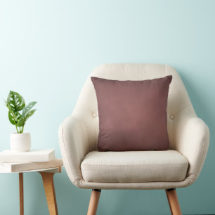 Reicher Mocha-Braun-Velours Kissen