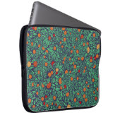 Reicher Orchard: Vintages Baummuster. Laptopschutzhülle (Vorne Rechts)