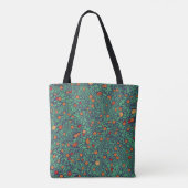 Reicher Orchard: Vintages Baummuster. Tasche (Rückseite)
