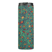 Reicher Orchard: Vintages Baummuster. Thermosbecher (Rückseite)