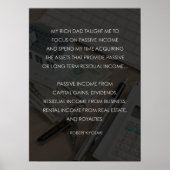 Reicher Vater gegen schlechten Vater - Geld Motivi Poster (Vorne)