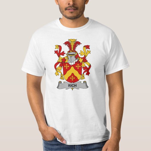 Reiches Familienwappen T-Shirt (Vorderseite)