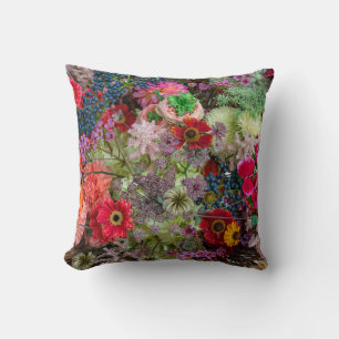 Reiches herbstliches Blumenbouquet mit Gerbera und Kissen