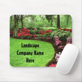 Reiches Landschaftsrasen-Sorgfalt-Geschäft Mousepad (Mit Mouse)