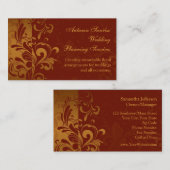 Reiches Ziegelstein-Rot, Visitenkarte (Vorne/Hinten)