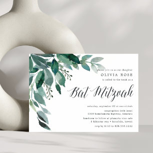 reichlich Foliage Bat Mitzvah Einladung