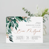 reichlich Foliage | B'nai Mitzvah Folieneinladung (Stehend vorne)