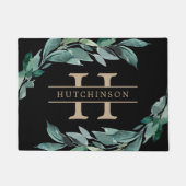 reichlich Foliage Monogramm Fußmatte (Vorderseite)