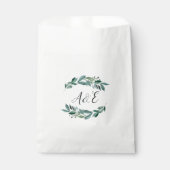 reichlich Foliage Monogramm Geschenktütchen (Vorderseite)