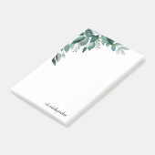 reichlich Foliage | PERSONALISIERT Post-it Klebezettel (angewinkelt)