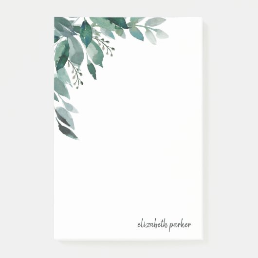 reichlich Foliage | PERSONALISIERT Post-it Klebezettel (Vorderseite)