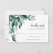 reichlich Foliage RSVP-Karte RSVP Karte (Vorderseite)