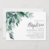 reichlich Foliage | Tauflanung Einladung (Vorderseite)