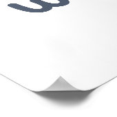 reichlich geweckt poster (Ecke)