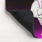 Reichlich Kaninchen Mousepad (Ecke)
