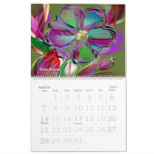 Reichliche Blumen durch Julie Richman Kalender (Mär 2027)