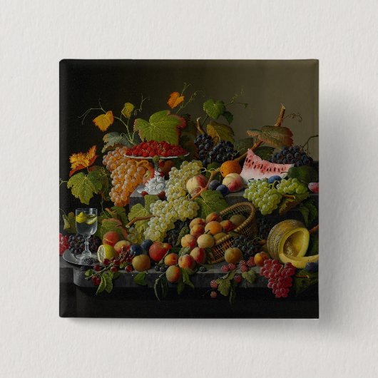 Reichliche Frucht, 1858 (Öl auf Leinwand) Button (Vorderseite)
