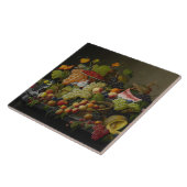 Reichliche Frucht, 1858 (Öl auf Leinwand) Fliese (Seite)