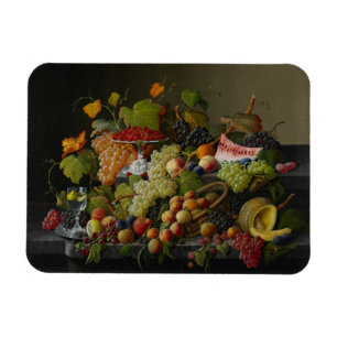 Reichliche Frucht, 1858 (Öl auf Leinwand) Magnet