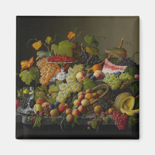 Reichliche Frucht, 1858 (Öl auf Leinwand) Magnet