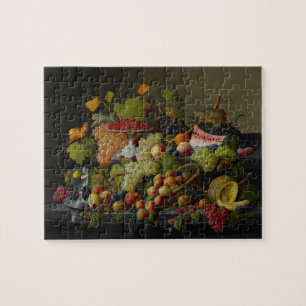 Reichliche Frucht, 1858 (Öl auf Leinwand) Puzzle